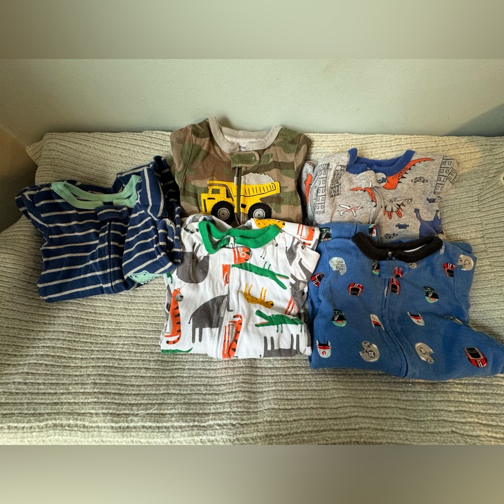 Carter’s footie pajamas